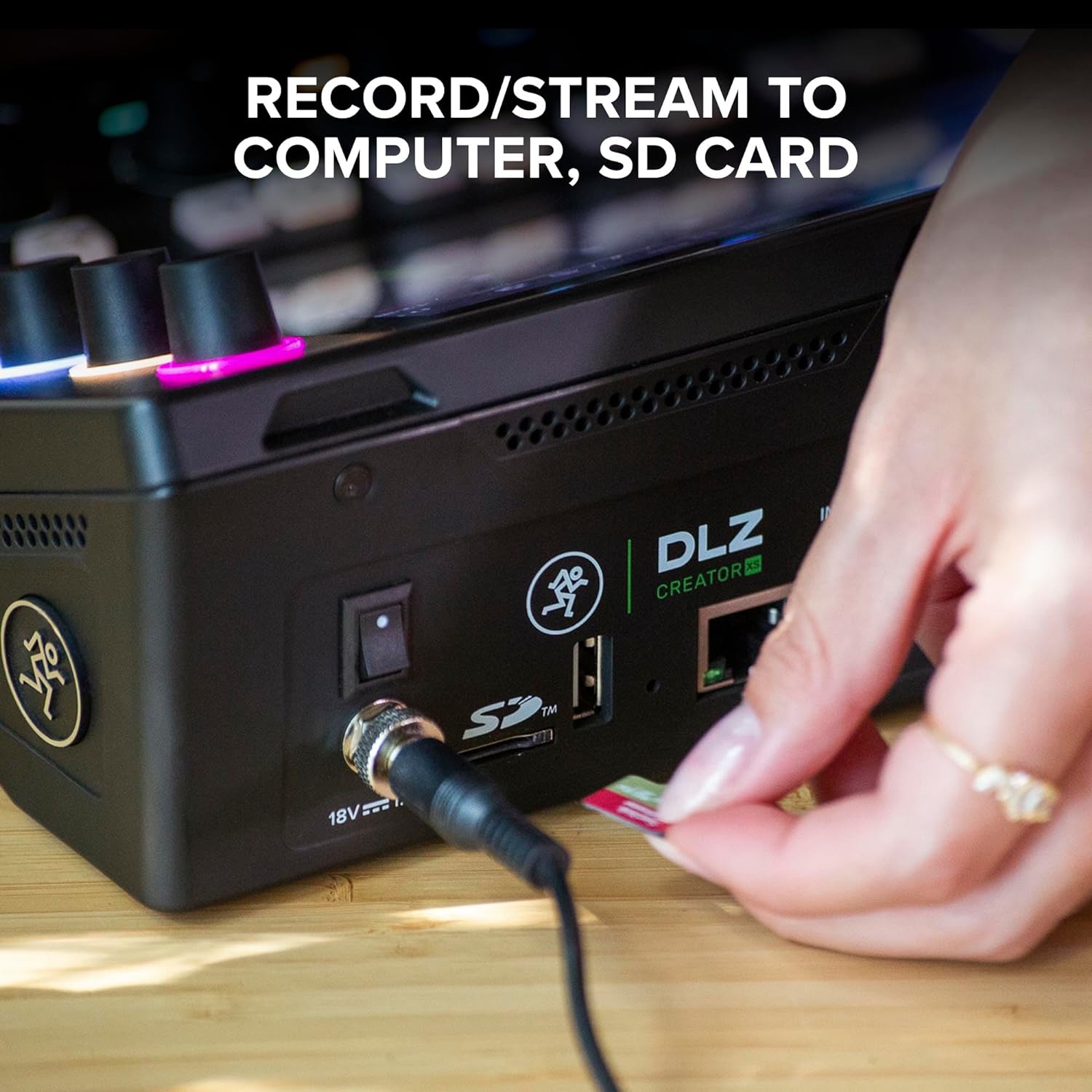 Mackie DLZ Creator XS Compact 6-Kanal Dijital Mikser 6