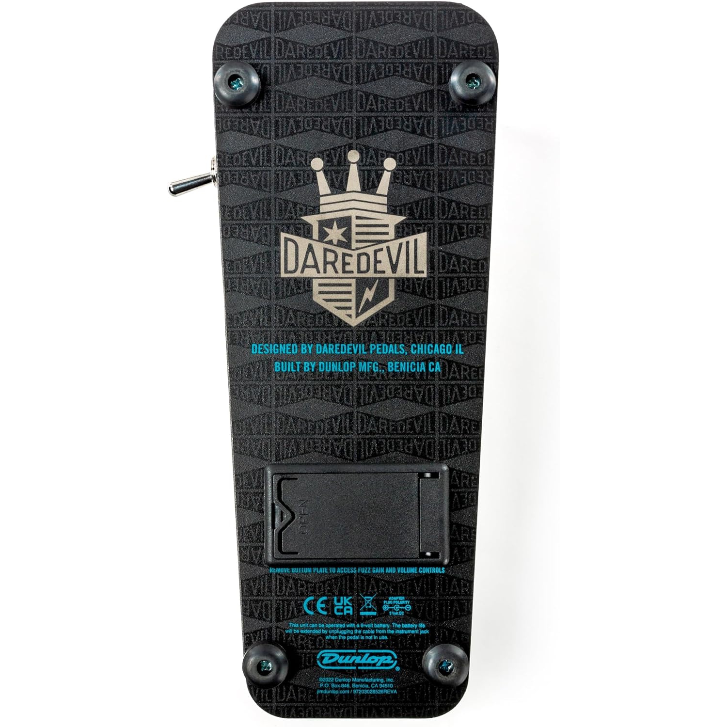 Jim Dunlop Cry Baby Daredevil Fuzz Wah Pedalı 6