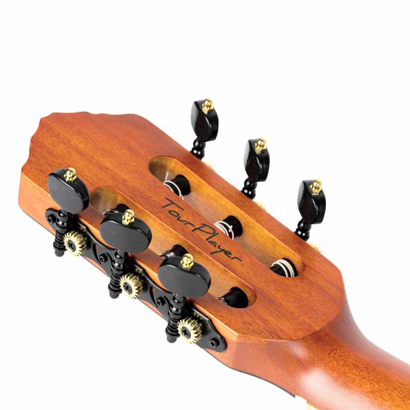 Ortega TourPlayer Deluxe RTPDLX- FMA Elektro Klasik Gitar (Blue Burst) 7