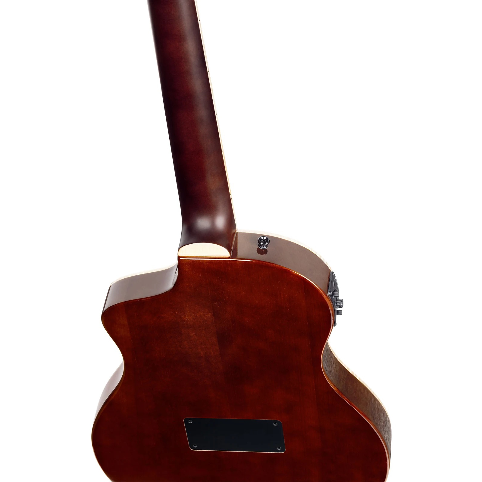 Ortega TourPlayer Deluxe RTPDLX-ACA Elektro Klasik Gitar (Acacia Burst) 6
