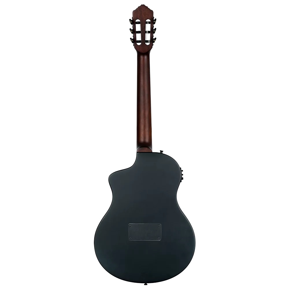 Ortega TourPlayer RTPSTD-SBK Elektro Klasik Gitar (Siyah) 4