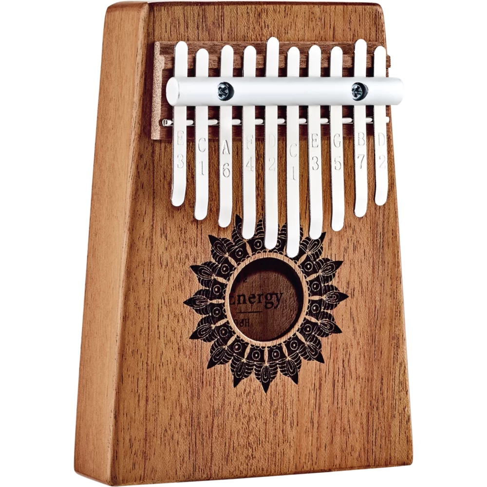 Meinl Sonic Energy KL1008H Sound Hole C Major 10 Note Kalimba (Mahogany) 3