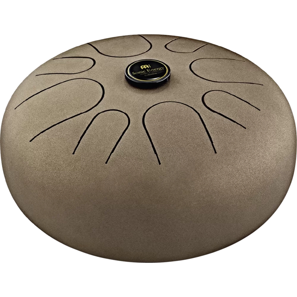 Meinl Sonic Energy STD1VB Steel A-minor 12'' Tongue Drum (Vintage Brown) 1