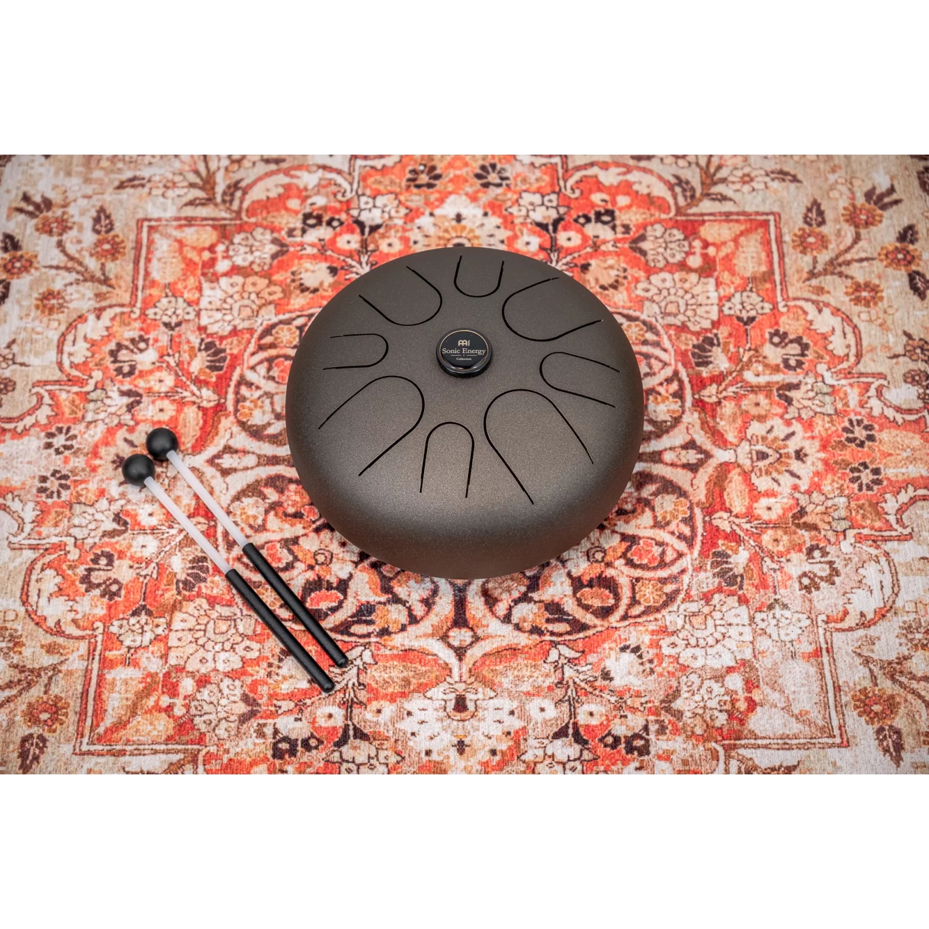 Meinl Sonic Energy STD1VB Steel A-minor 12'' Tongue Drum (Vintage Brown) 3