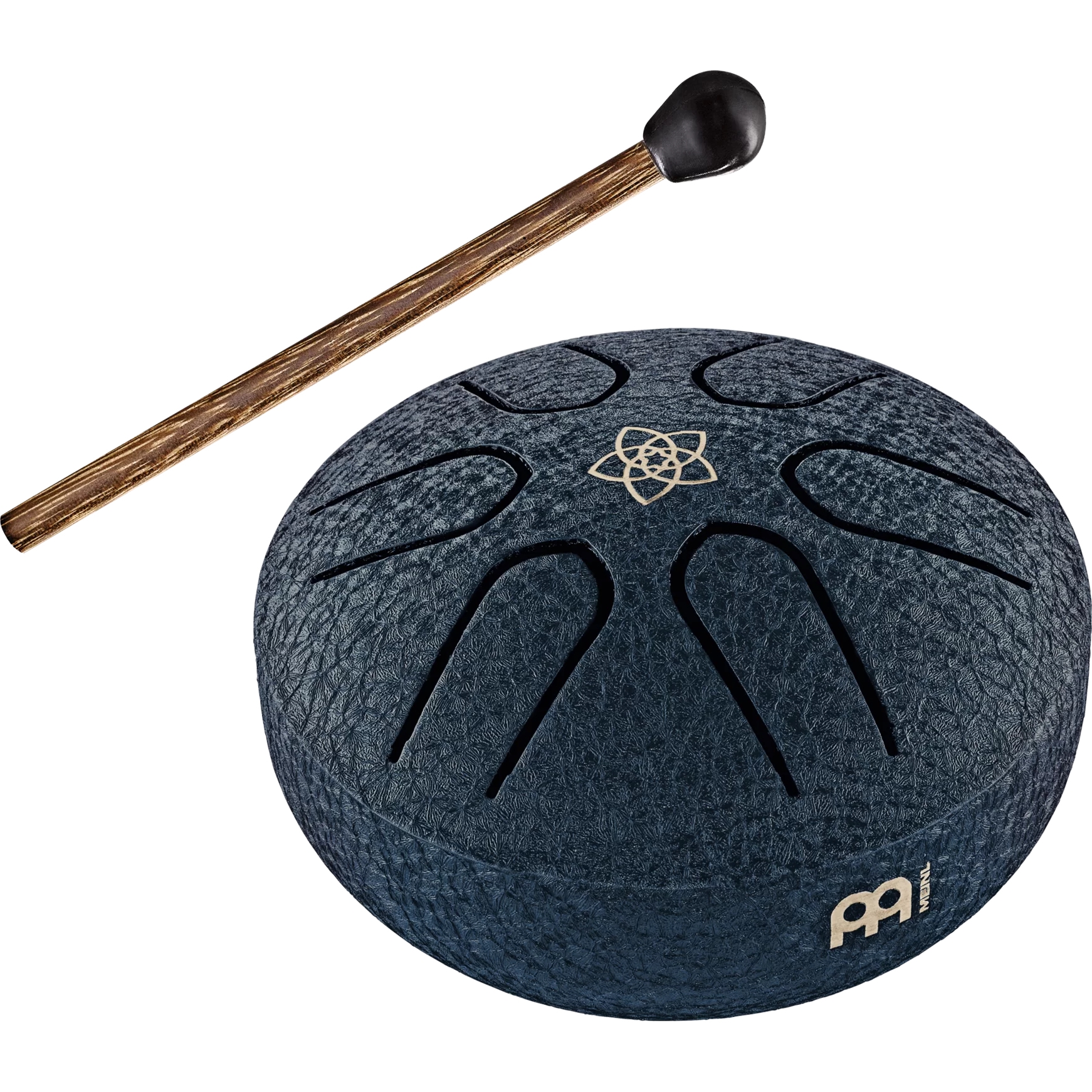 Meinl Sonic Energy PSTD2NBVF Pocket Steel A-major 3'' Tongue Drum (Navy Blue) 4