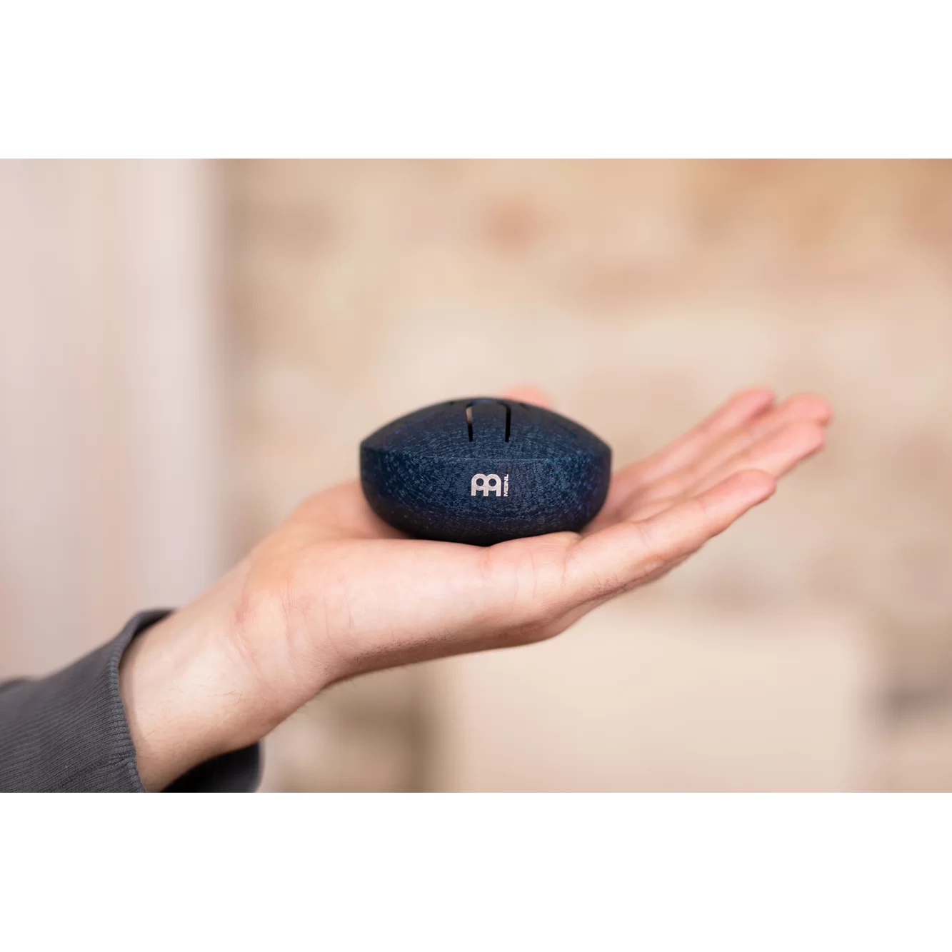 Meinl Sonic Energy PSTD2NBVF Pocket Steel A-major 3'' Tongue Drum (Navy Blue) 6