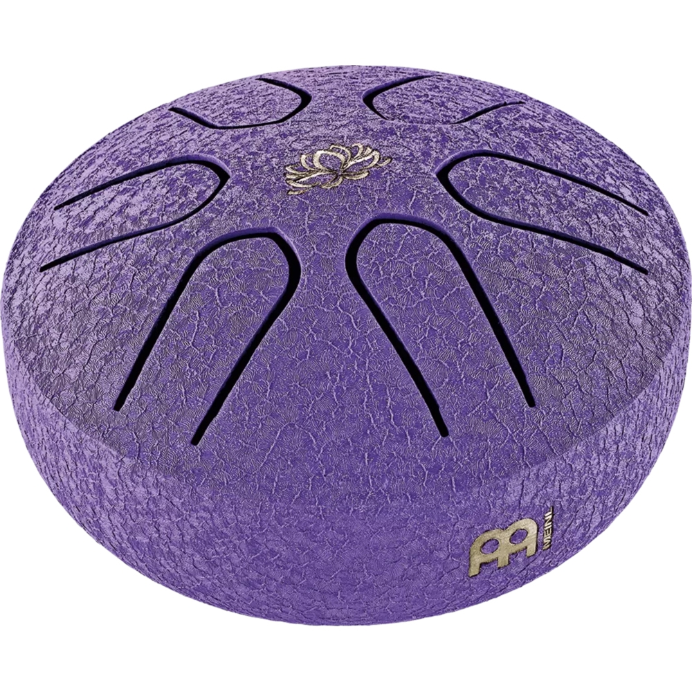 Meinl Sonic Energy PSTD1PLF Pocket Steel A-major 3'' Tongue Drum (Purple) 1