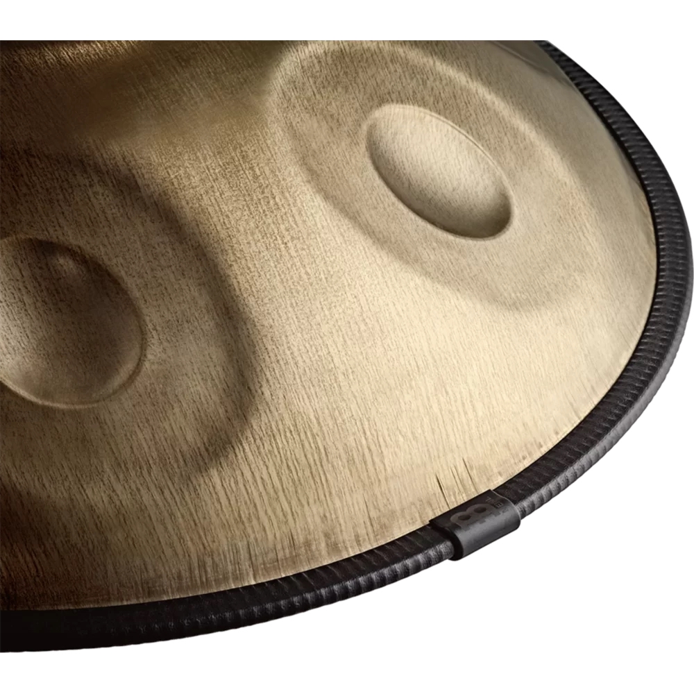 Meinl Sonic Energy HPSTL100 Stainless Steel 10 Notes D Kurd Handpan (Vintage Gold) 5
