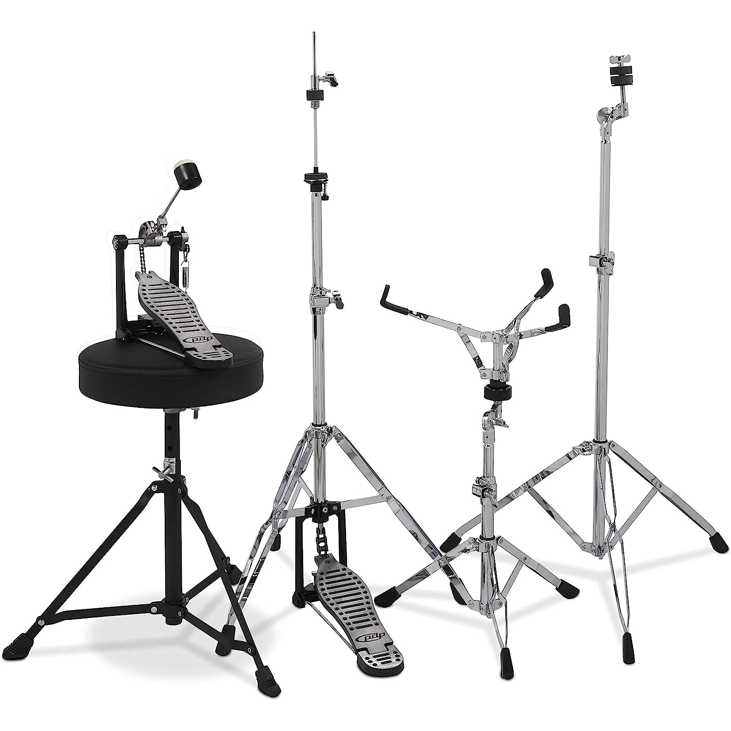 PDP Drums Centerstage 20'' 5-Parça Akustik Davul Seti (Iridescent Black Sparkle) 2