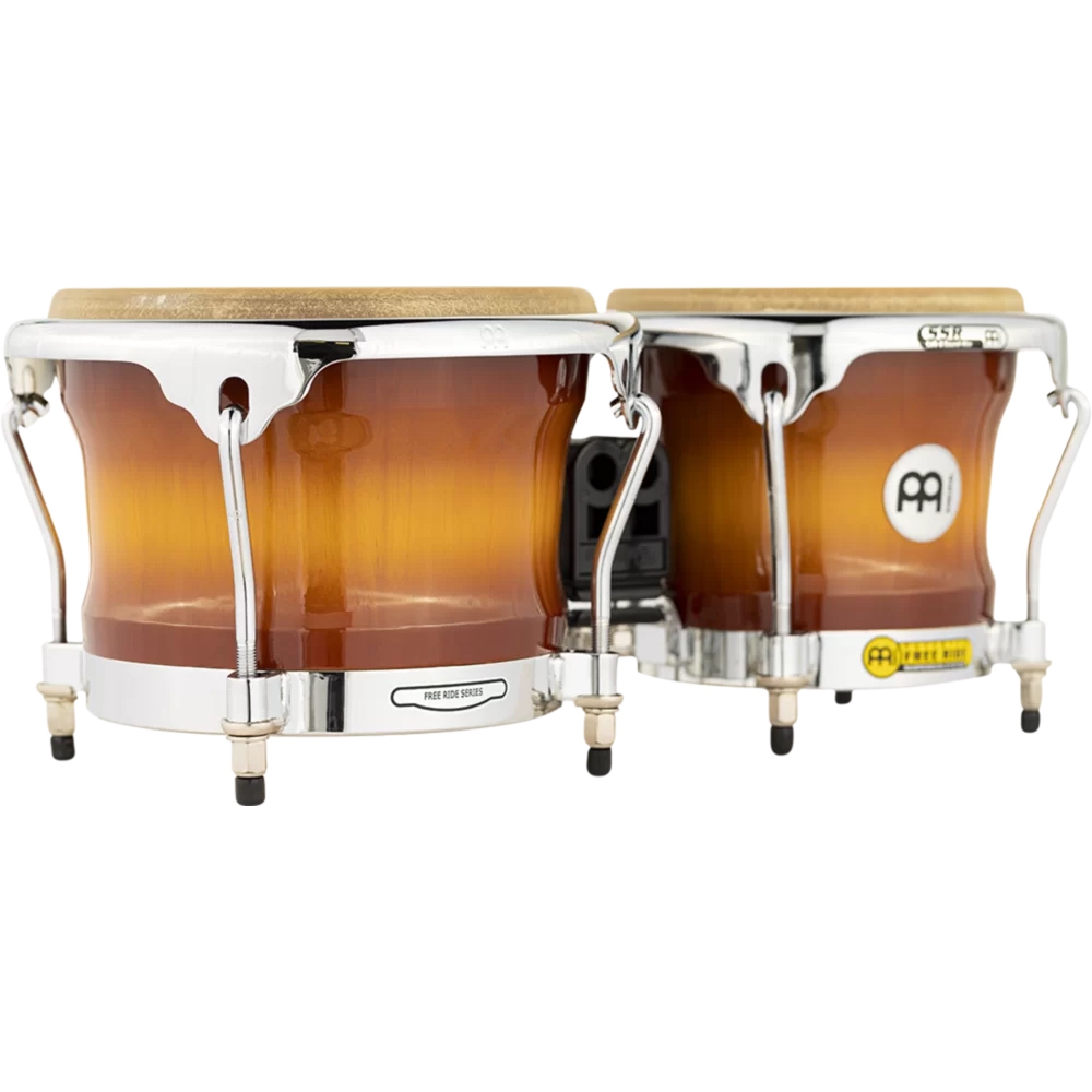 Meinl FWB400GAB Free Ride Series 7''/ 8.5'' Bongo Set (Gold Amber Sunburst) 5