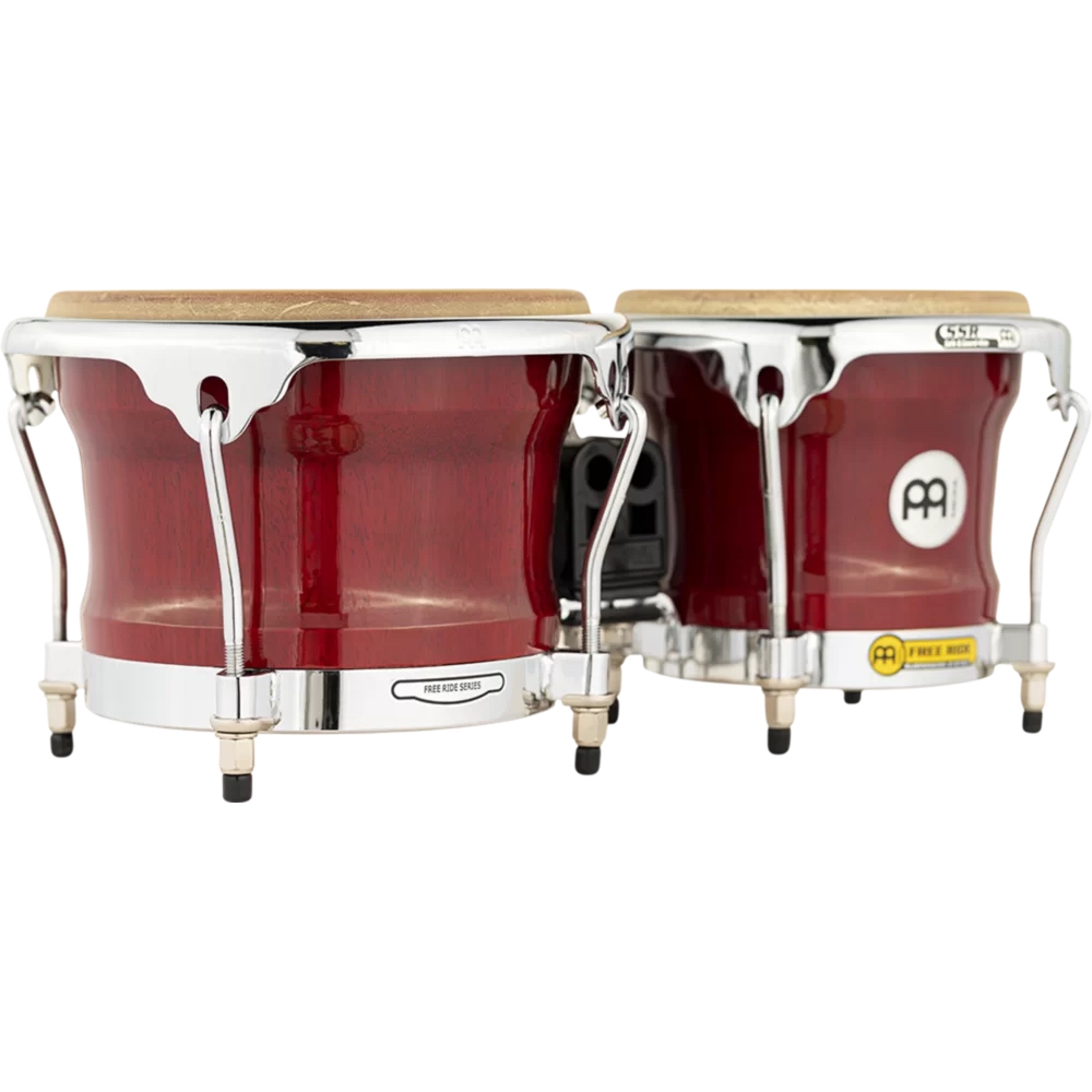 Meinl FWB400CR Free Ride Series 7''/ 8.5'' Bongo Set (Cherry Red ) 5