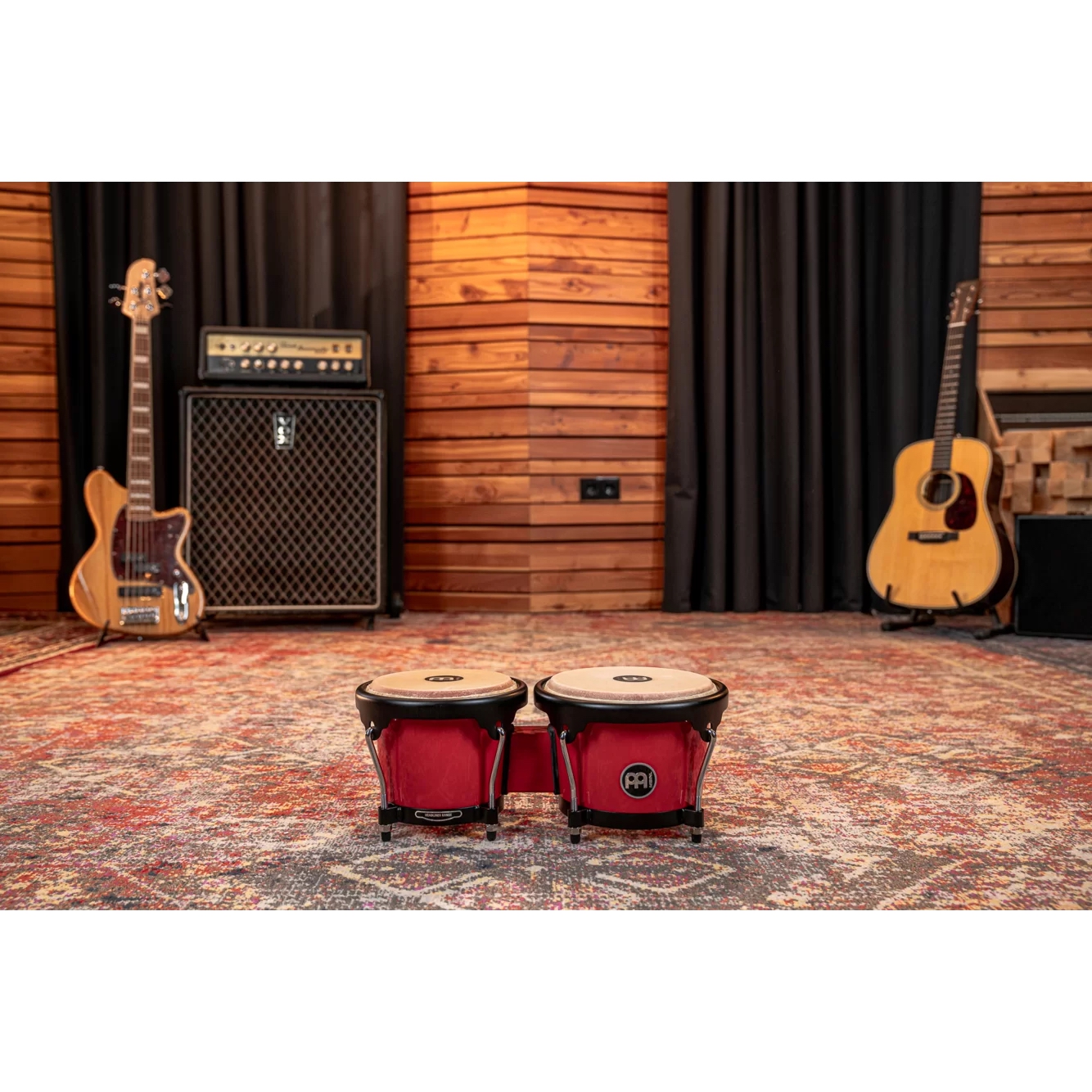 Meinl HB50R 6.5''/ 7.5'' ABS Bongo (Red High Glose) 9