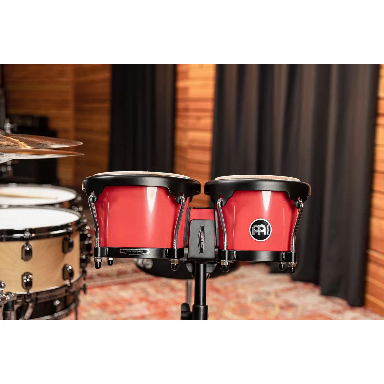 Meinl HB50R 6.5''/ 7.5'' ABS Bongo (Red High Glose) 10