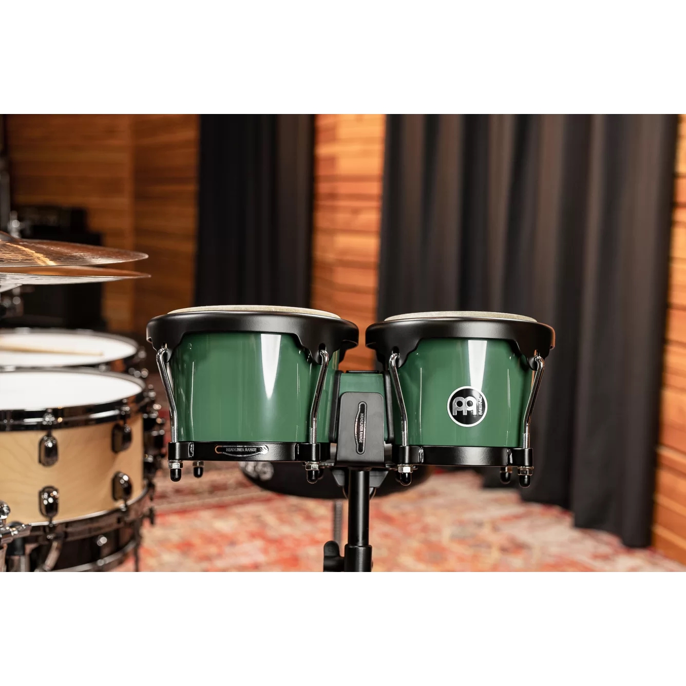 Meinl HB50FG 6.5''/ 7.5'' ABS Bongo (Forest Green) 10