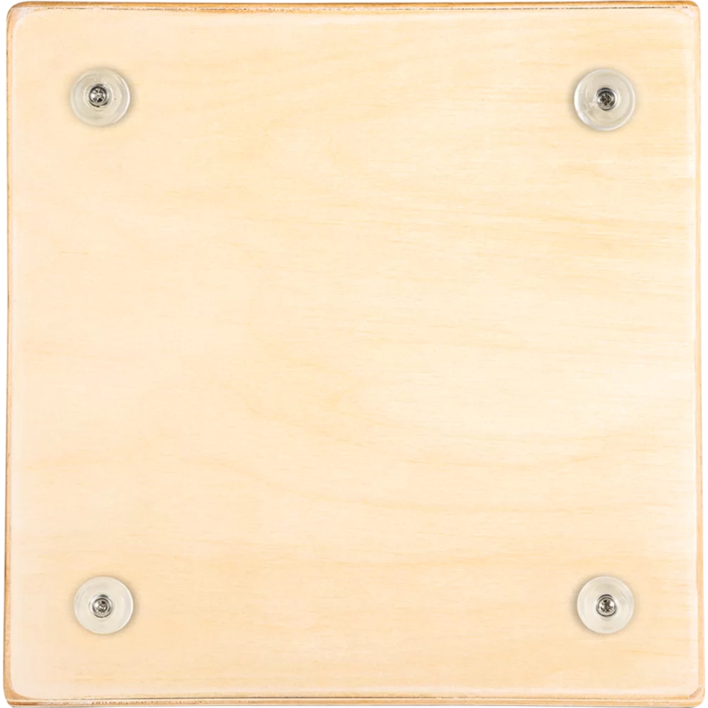 Meinl SC80BW Frontplate Snarecraft Cajon (Natural Burl Wood) 5