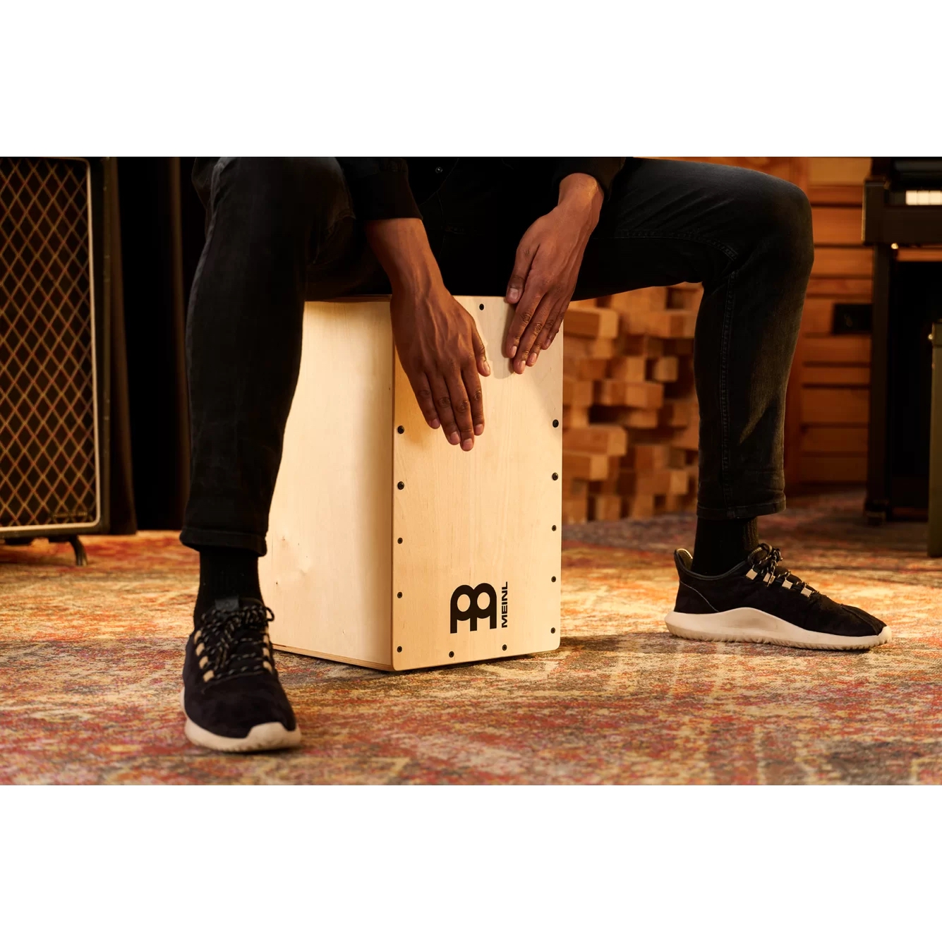 Meinl SC100B Frontplate Snarecraft Cajon (Baltic Birch) 8