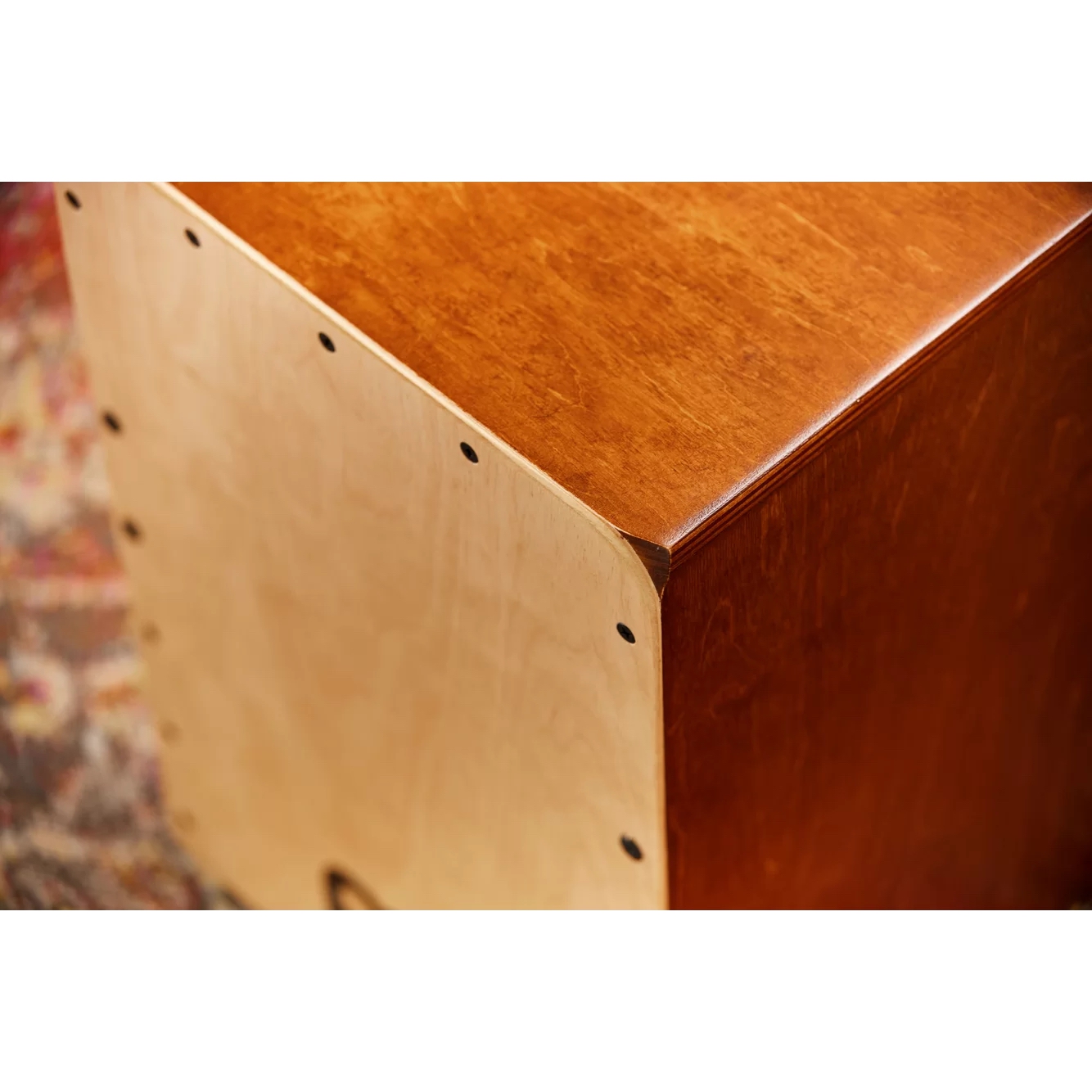 Meinl SC80AB-B Frontplate Snarecraft Cajon (Almond Birch) 9