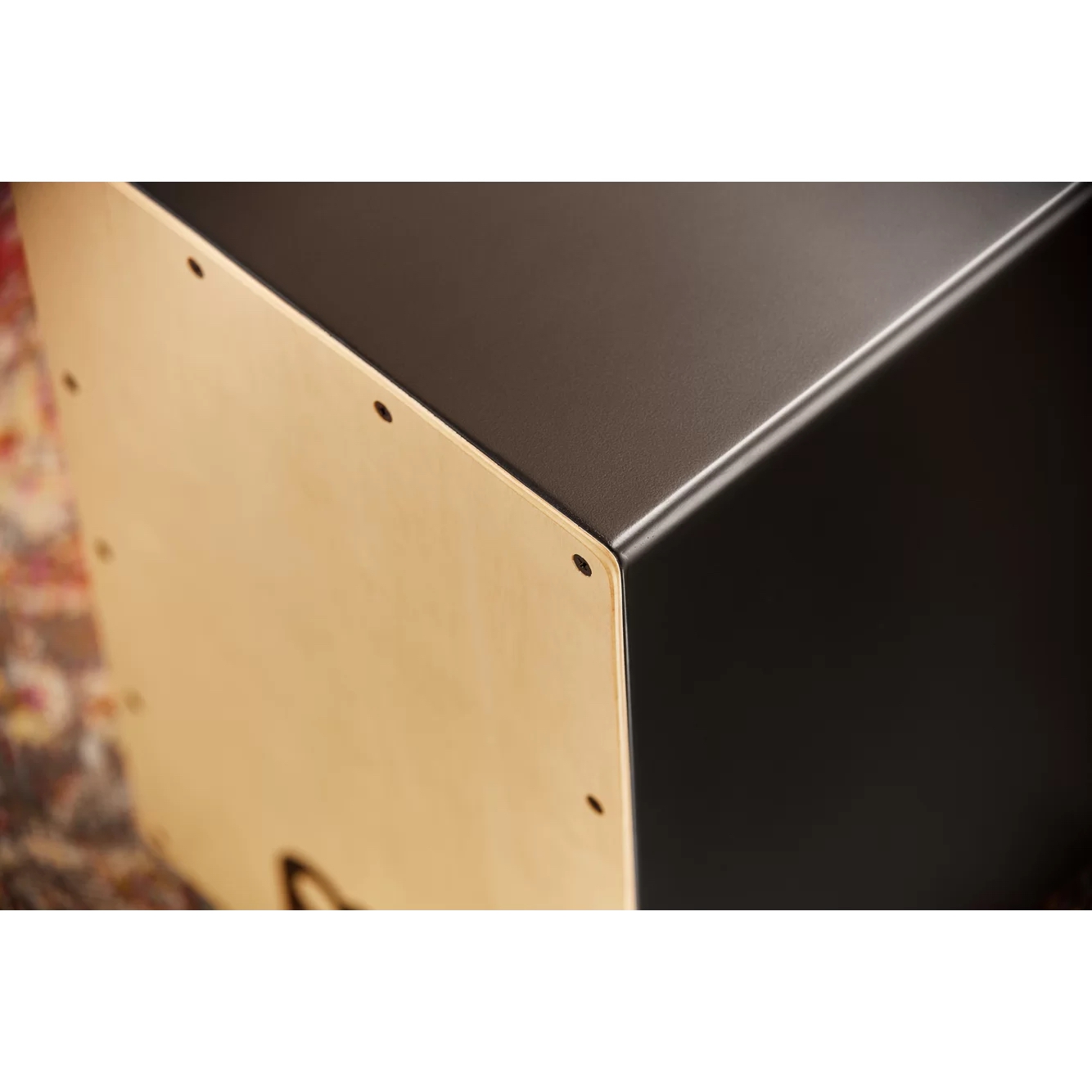 Meinl MCAJ100BK-MA Frontplate Cajon (Black Maple) 7