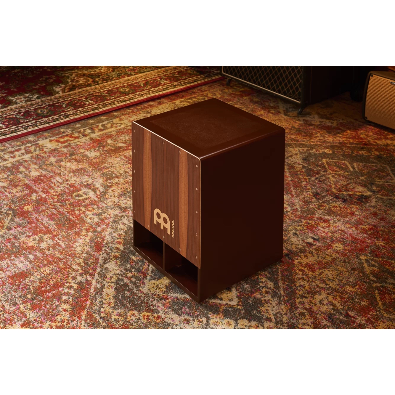 Meinl SUBCAJ5WN Frontplate Subwoofer Cajon (Walnut) 9