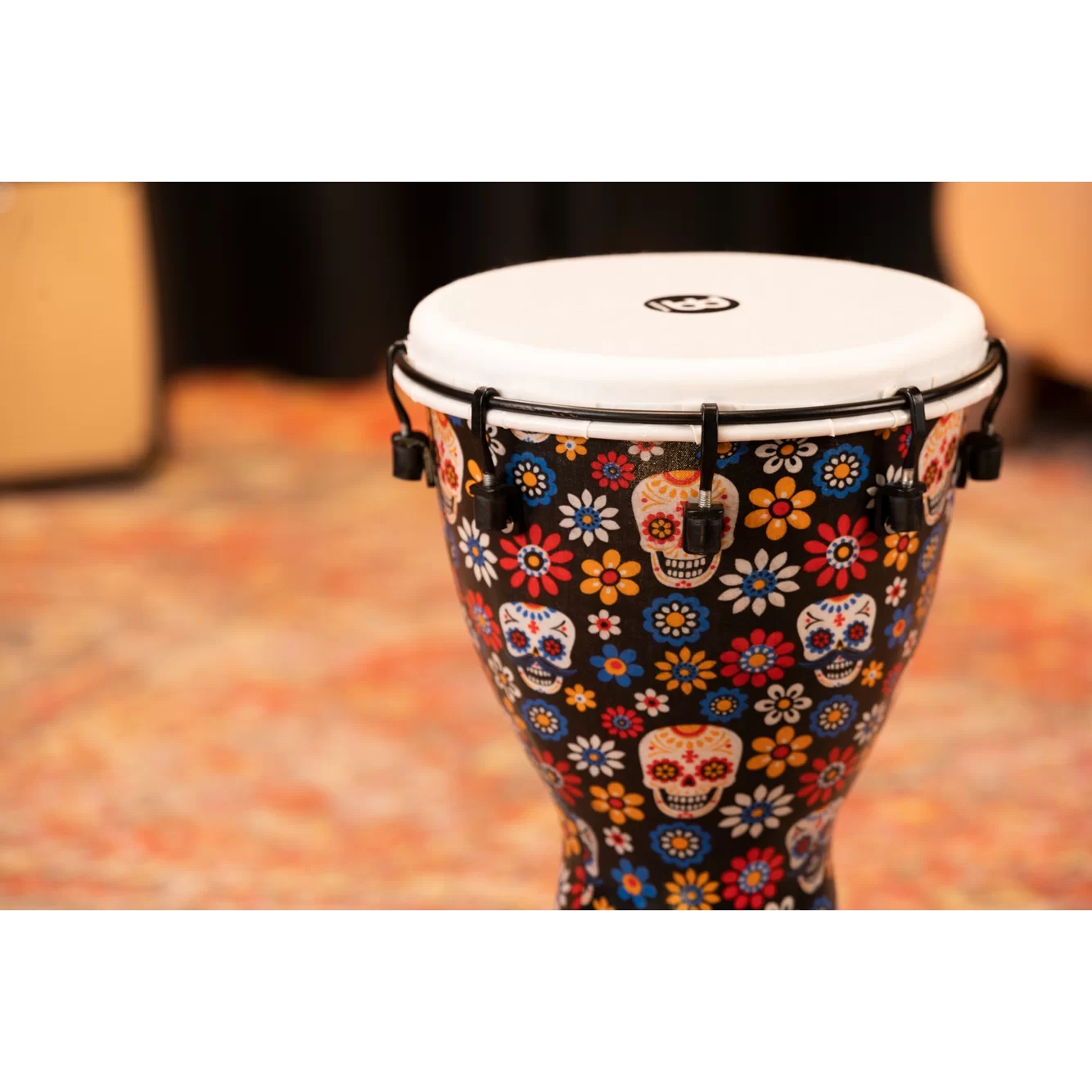 Meinl ADJ10-DA Alpine Series 10"  Djembe (Day Of The Dead) 9