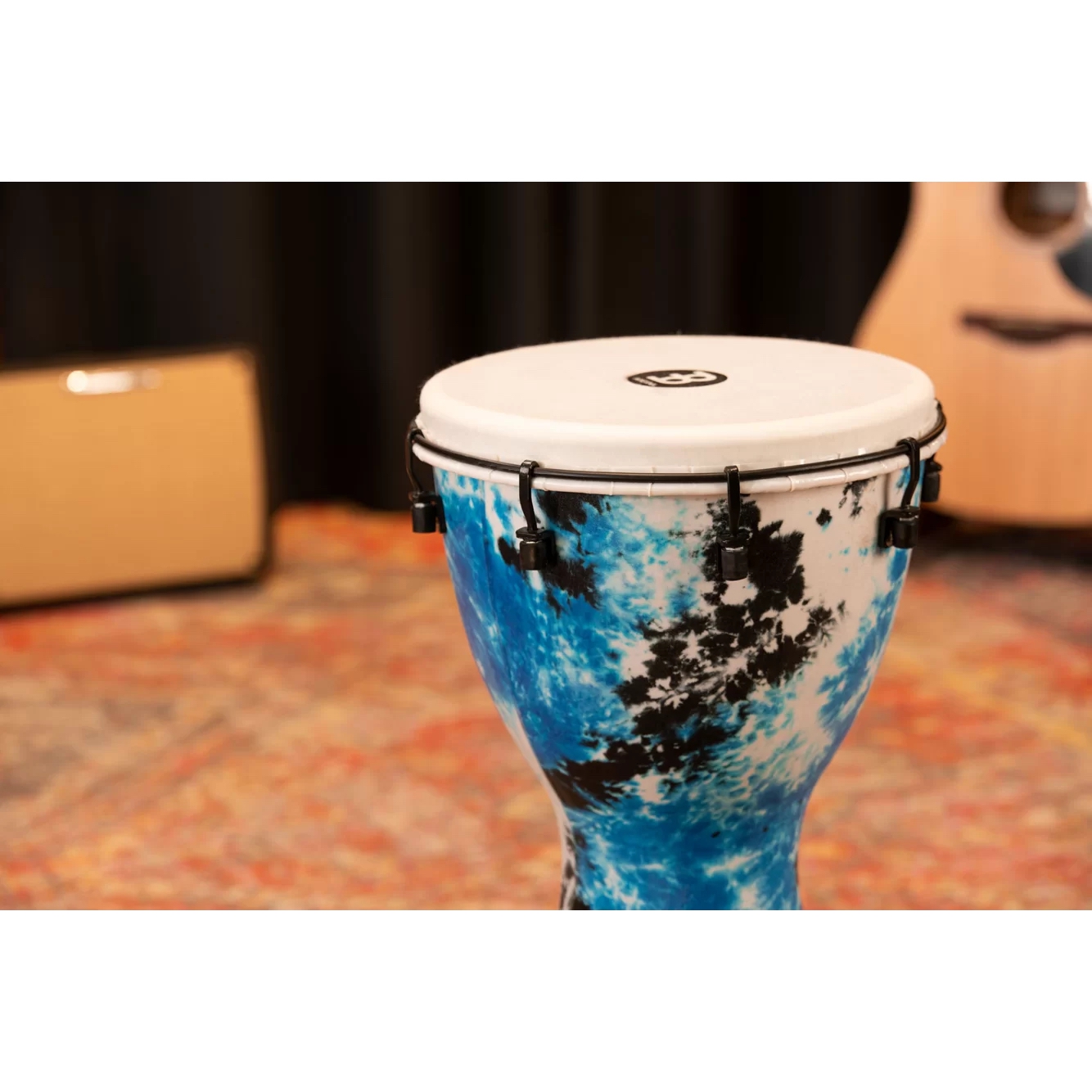 Meinl Alpine Series 12" Djembe (Galactic Blue Tie Dye) 8