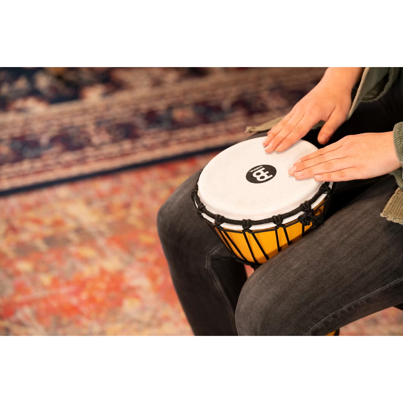 Meinl Junior 7" Djembe (Sarı) 6