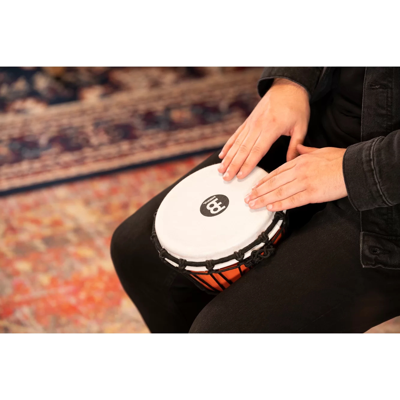 Meinl Junior 7" Djembe (Orange) 6