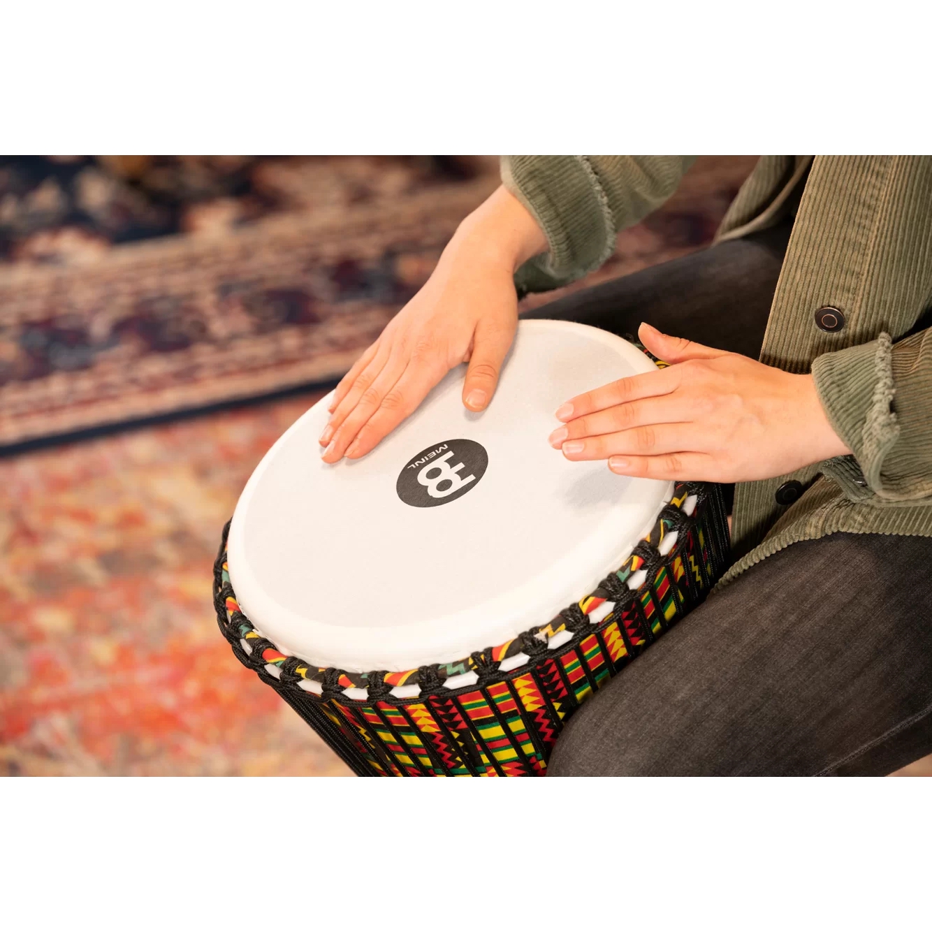 Meinl PADJ5-L-F Travel Series 12" Djembe (Simbra) 6