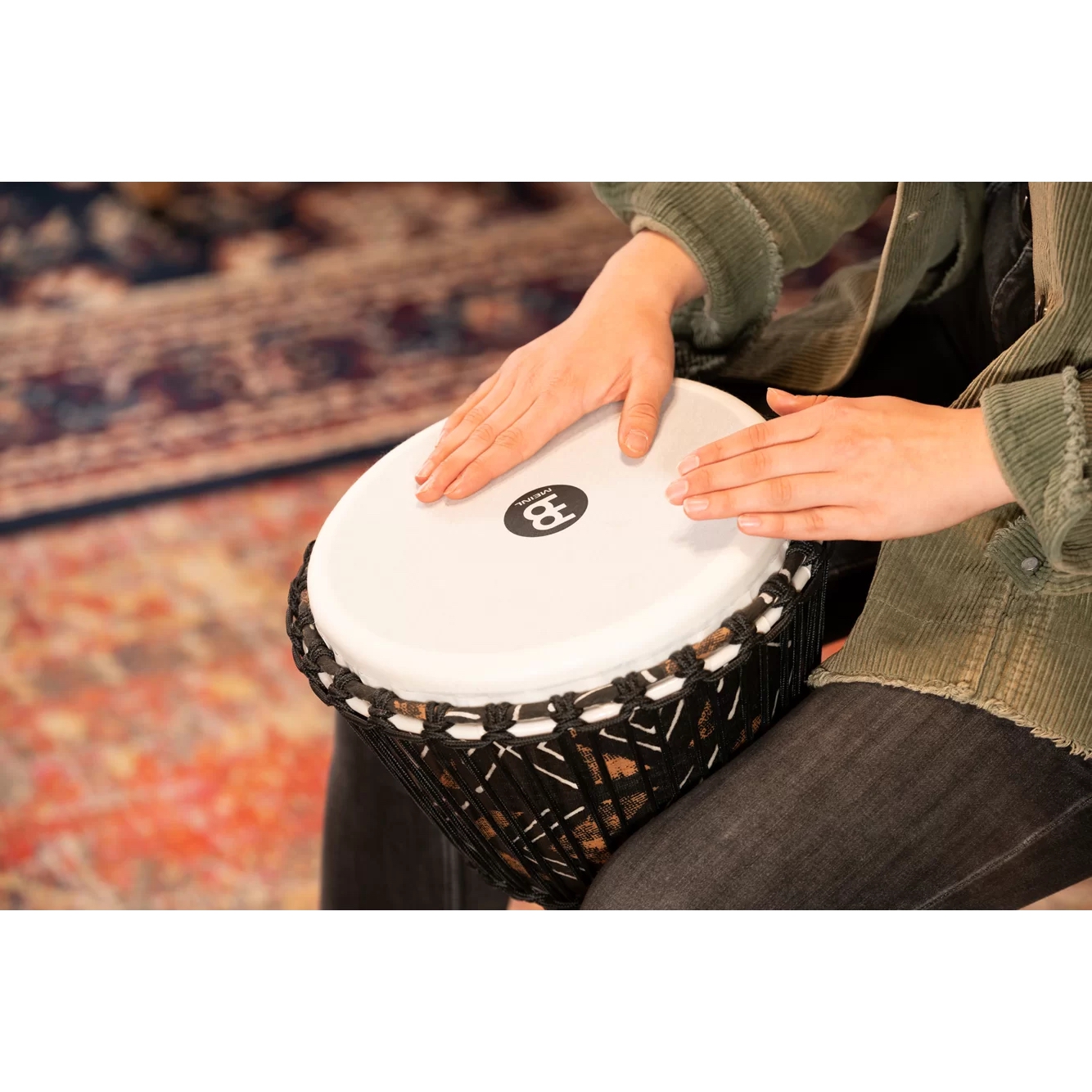Meinl PADJ6-M-F Travel Series 10" Djembe (Kanga Sarong) 6