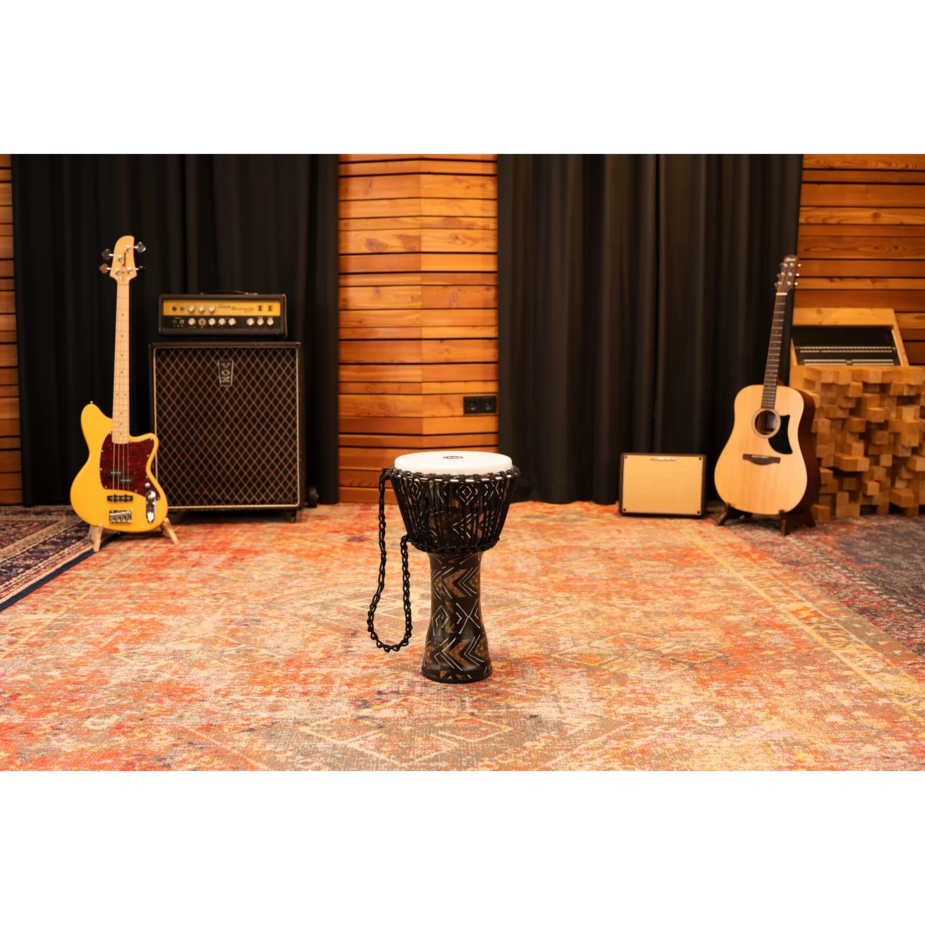 Meinl PADJ6-M-F Travel Series 10" Djembe (Kanga Sarong) 9