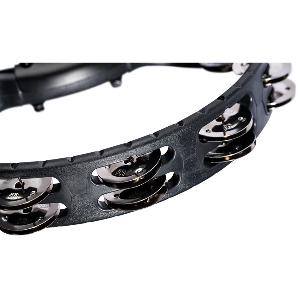 Meinl HTMT2BK Stainless Steel Jingle Headliner Range Mounted Tamburin 5
