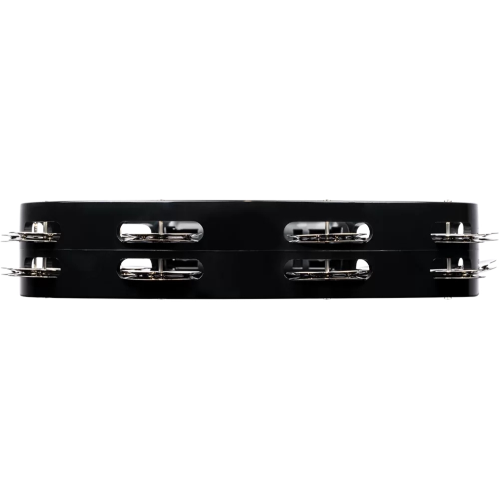 Meinl HTT10BK Stainless Steel Jingle 1-Row 10" Tour Tamburin (Siyah) 6