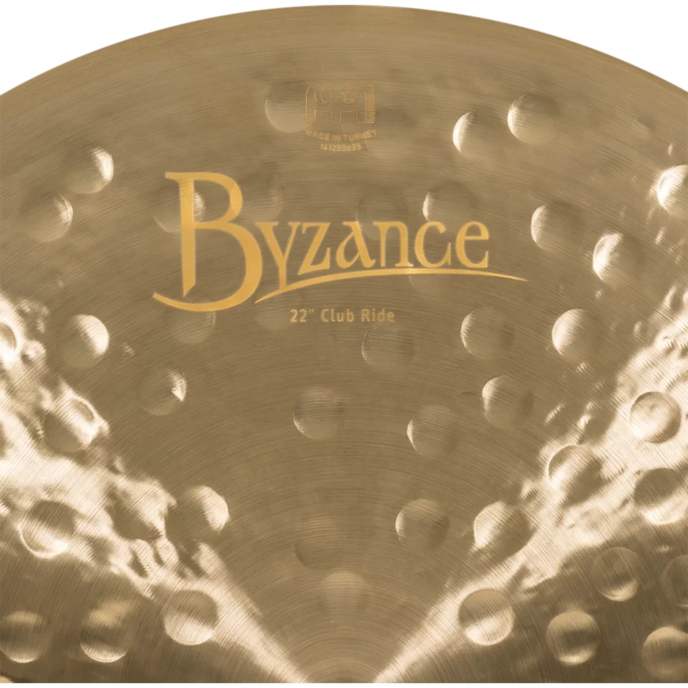Meinl 22" Byzance Sizzles Jazz Club Ride Zil 6
