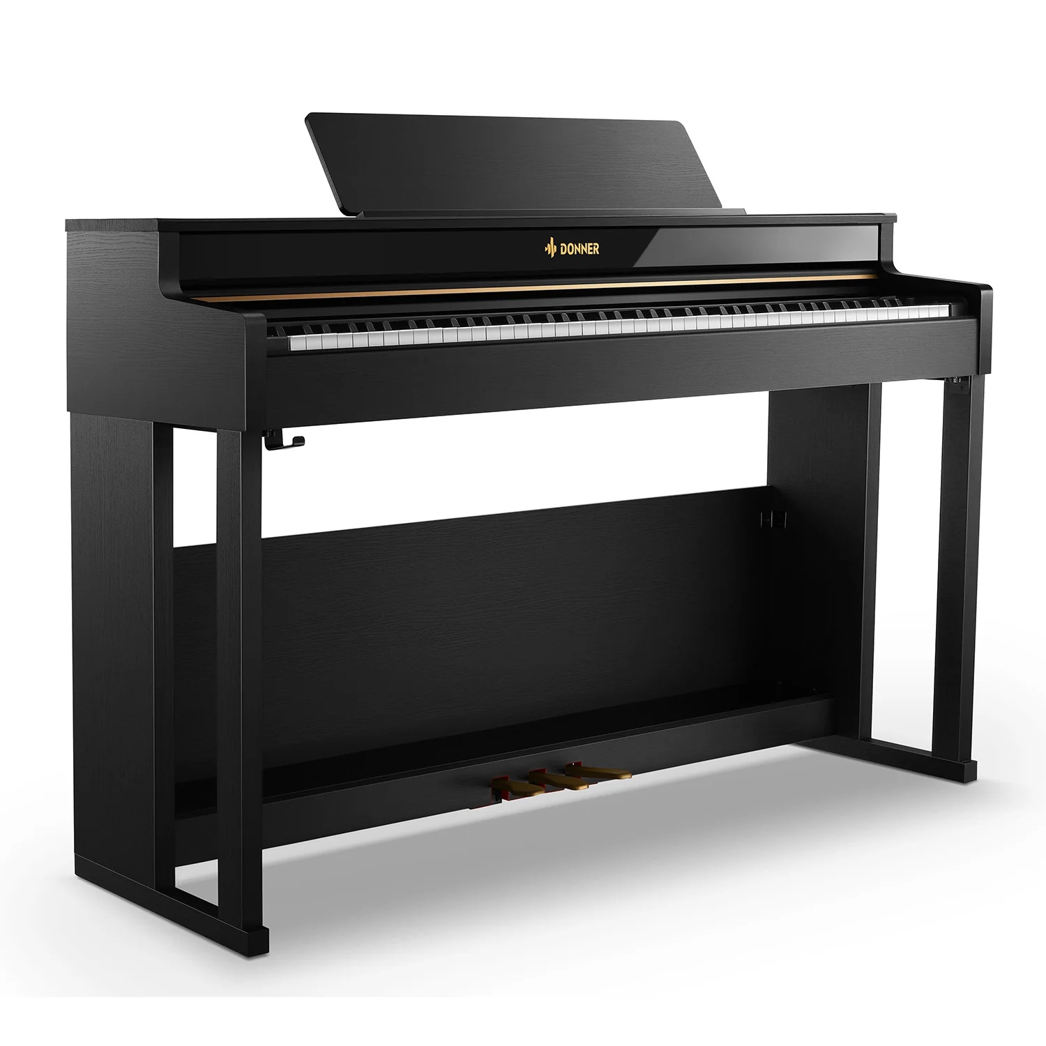 Donner DDP-400 Premium Upright Dijital Piyano (Siyah) 1