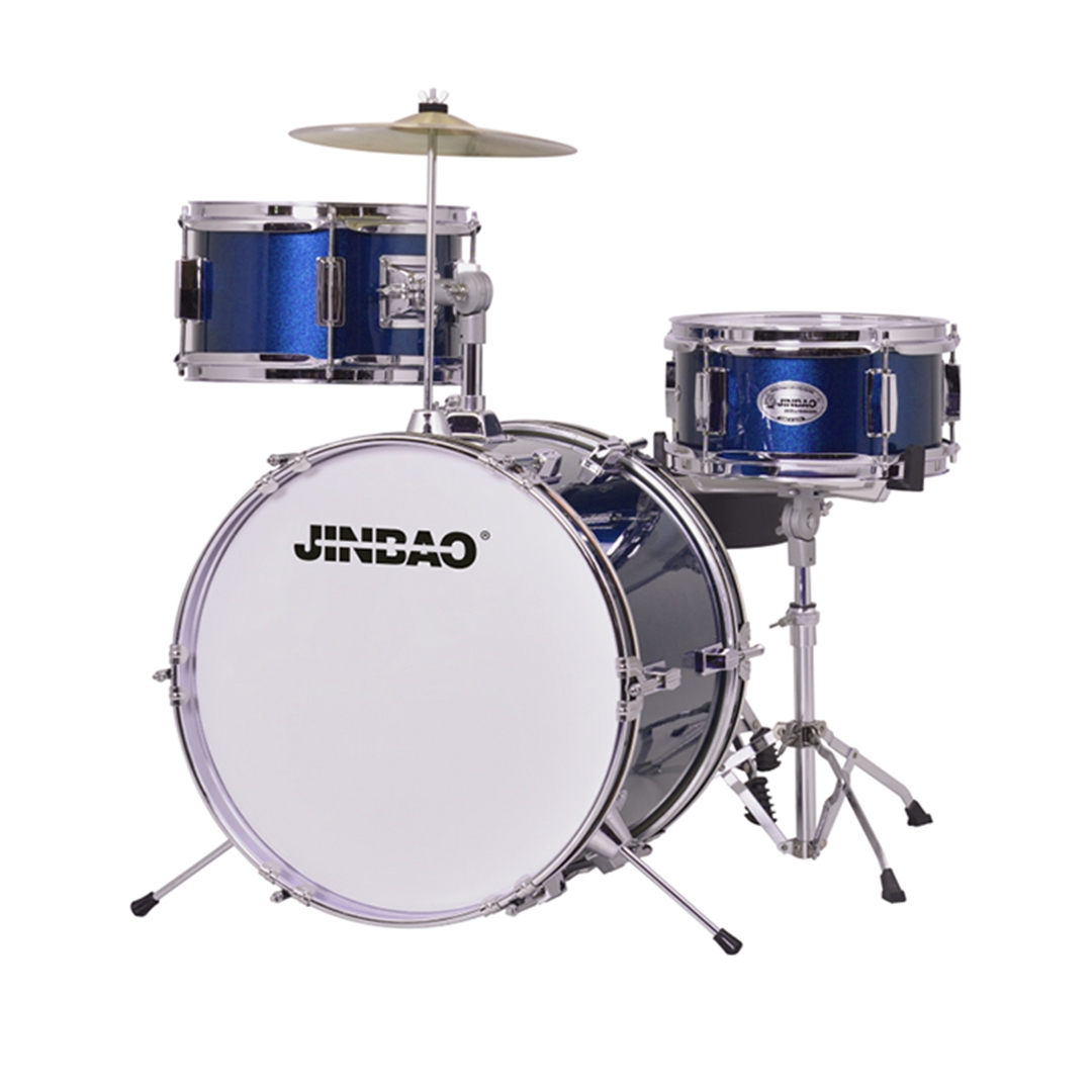 JIinbao 3 Parça Junior Davul Seti (Mavi) 1