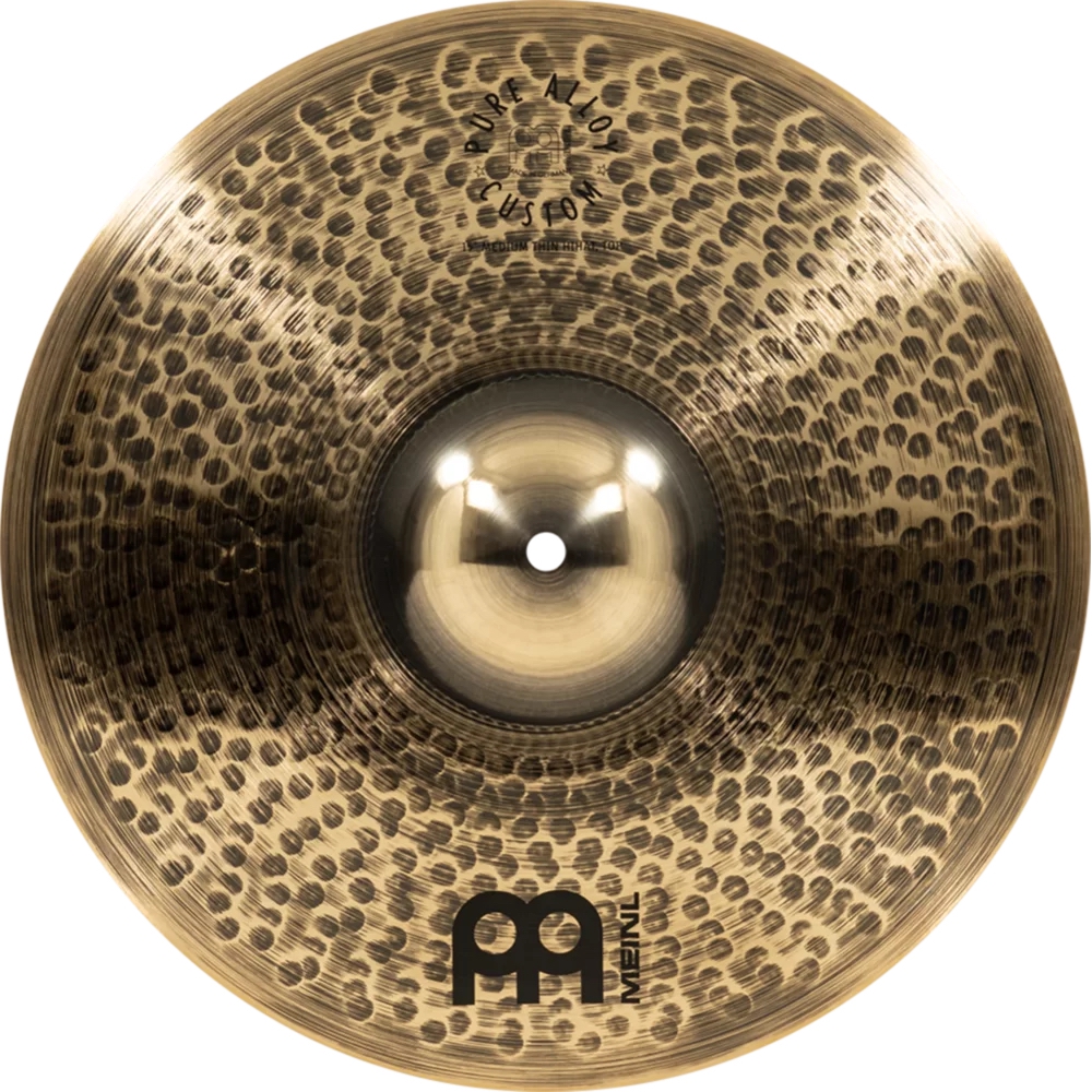 Meinl Pure Alloy Custom 15'' Medium Thin  Hi Hat Zil (Çift) 5