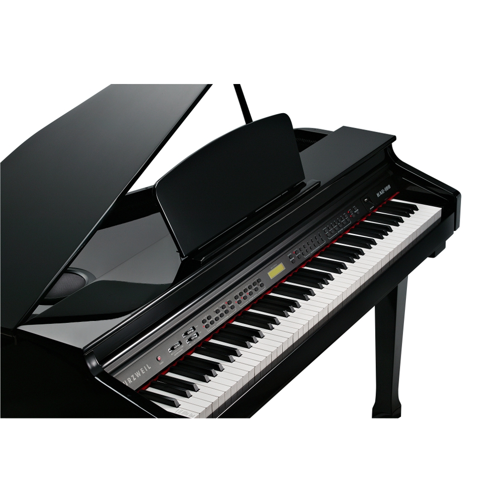 Kurzweil KAG100EP Dijital Kuyruklu Piyano (Parlak Siyah) 5