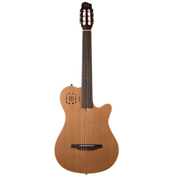 Godin Multiac Grand Concert Encore Sg Elektro Klasik Gitar (Natural) 1