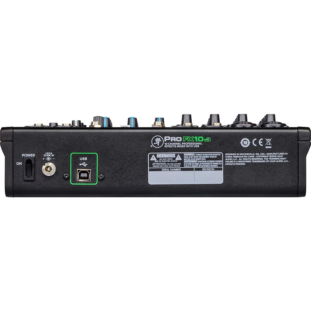 Mackie PROFX10 V3 10-Kanal Profesyonel Efektli Mikser 4