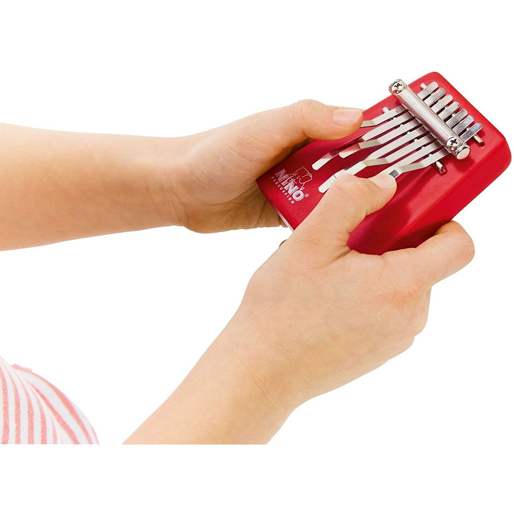 Nino NINO964R Wood Kalimba (Kırmızı) 8