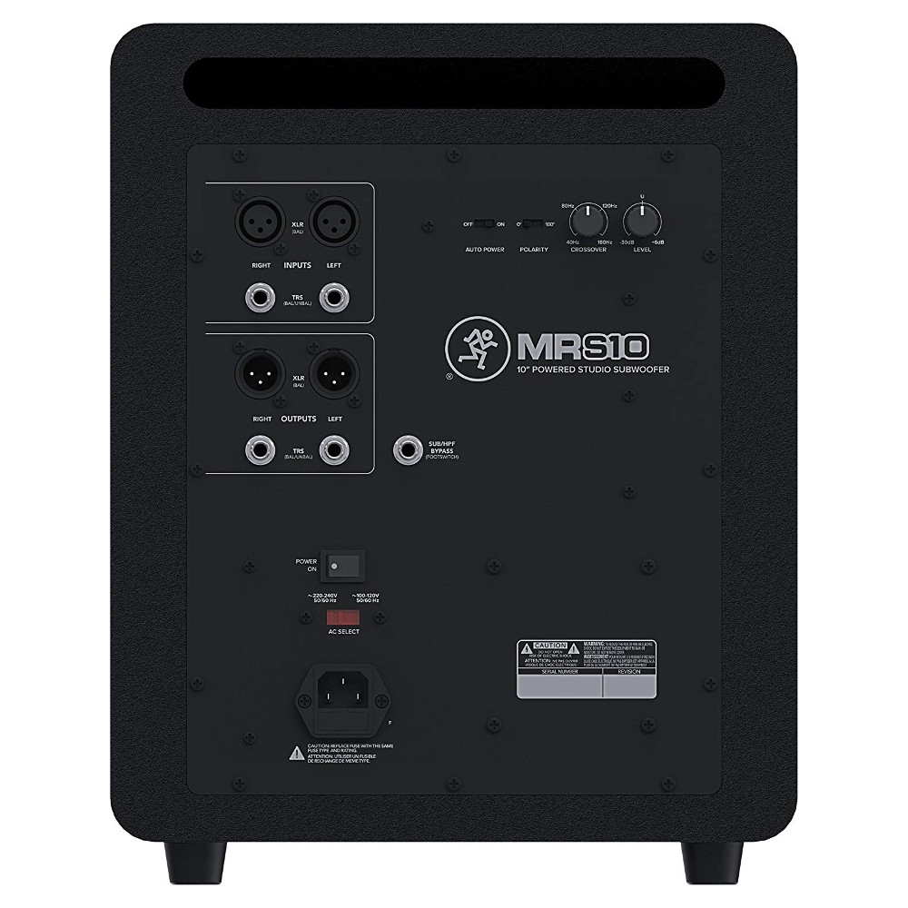 Mackie MRS10 10'' Studio Subwoofer 3