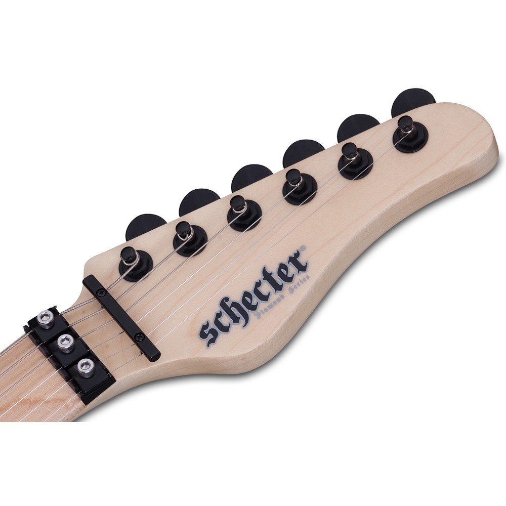 Schecter Sun Valley Super Shredder FR Sustaniac Elektro Gitar (Satin Black) 6
