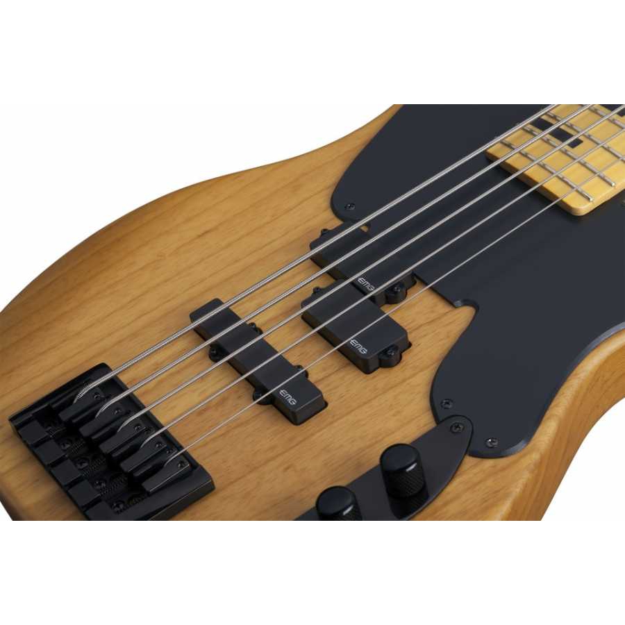 Schecter Model-T Session-5 Bas Gitar (Aged Natural Satin) 7