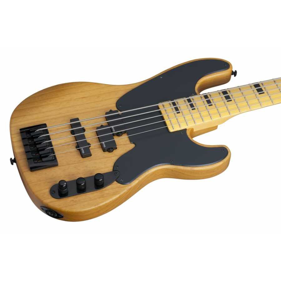 Schecter Model-T Session-5 Bas Gitar (Aged Natural Satin) 8