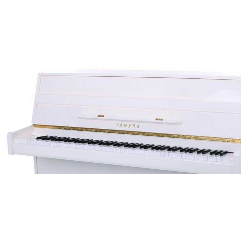 Yamaha B1 Akustik Duvar Piyanosu (Parlak Beyaz) 2