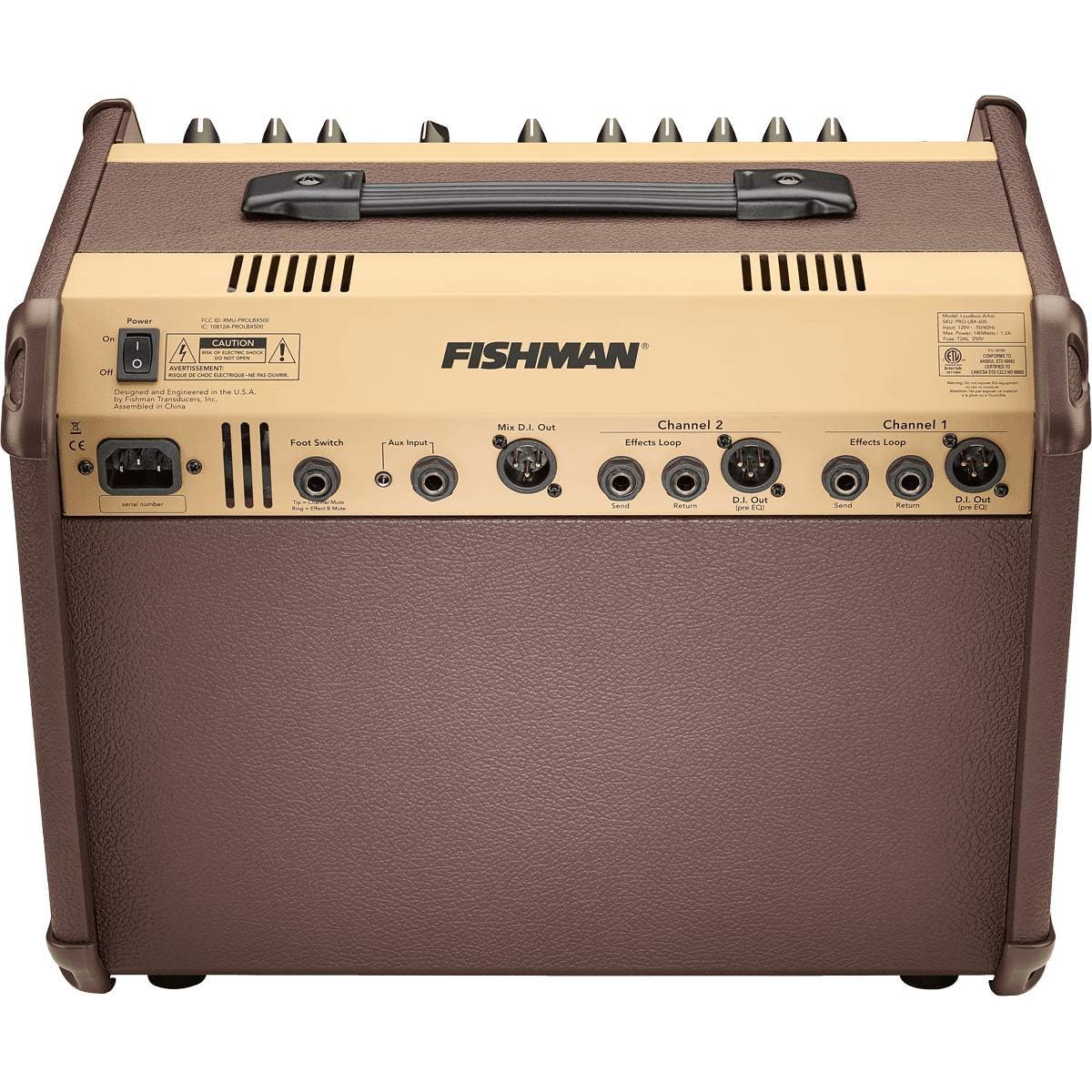 Fishman Loudbox Artist Bi-amplified Bluetooth  Akusik Amfi 3