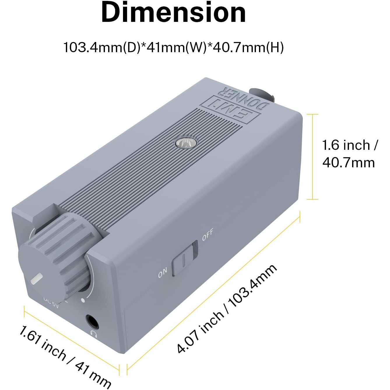 Donner EC1301 EM1 Kulaklık Amfisi 7