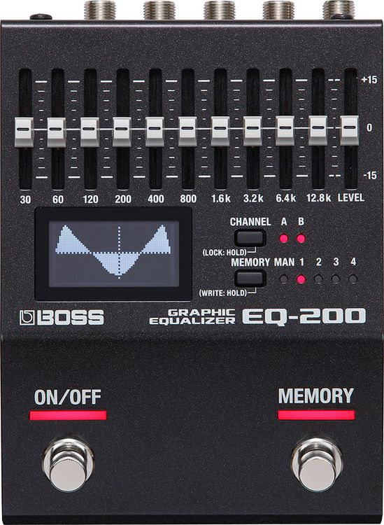 BOSS EQ-200 Programmable Stereo Graphic Equalizer 1
