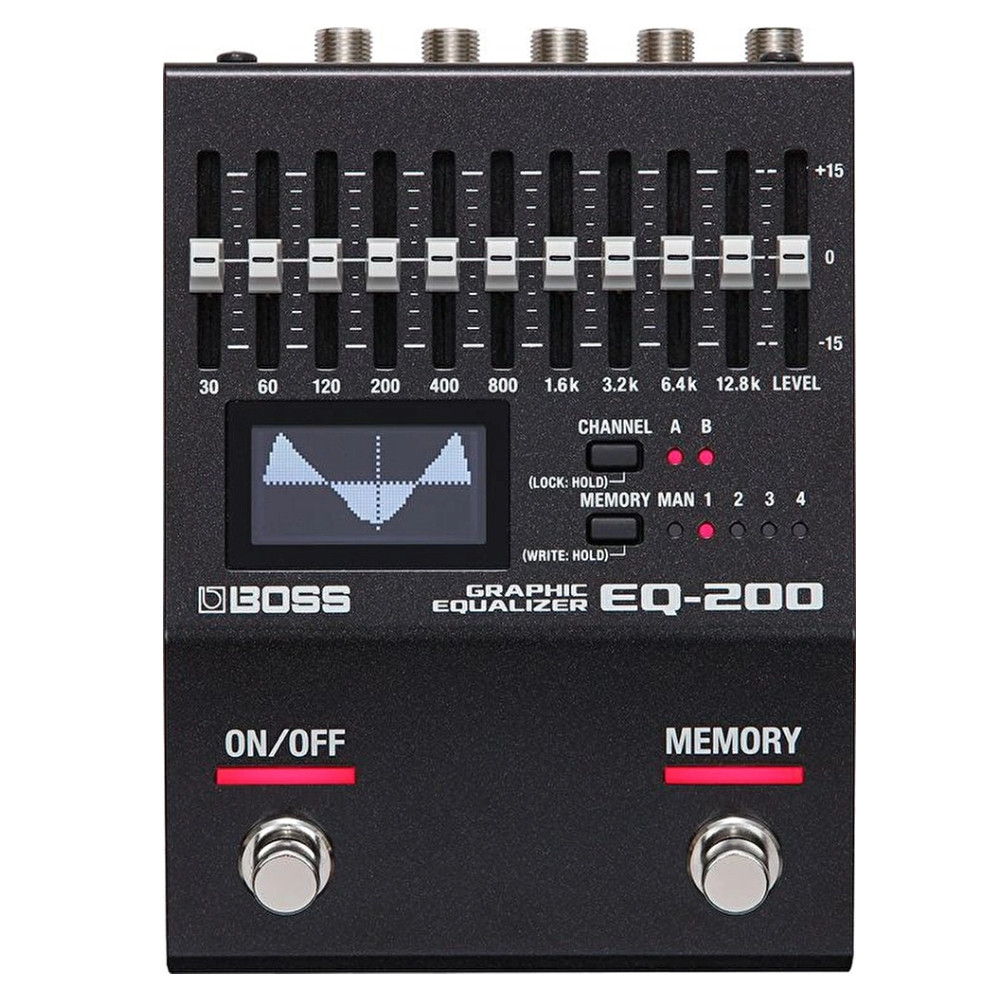 BOSS EQ-200 Programmable Stereo Graphic Equalizer 4