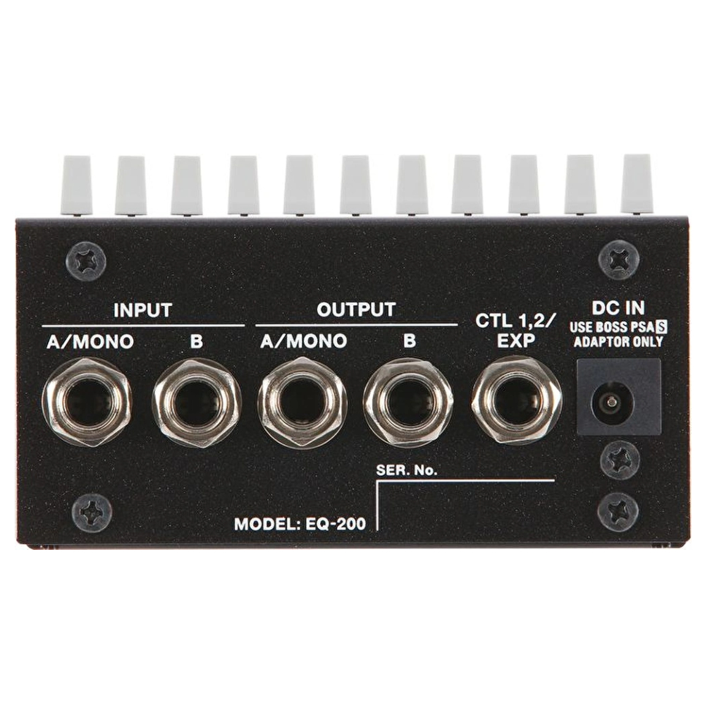 BOSS EQ-200 Programmable Stereo Graphic Equalizer 5